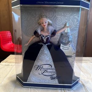 Brand New Millennial Princess Barbie with Ornament